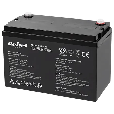 Acumulator Gel 12V 100AH Rebel