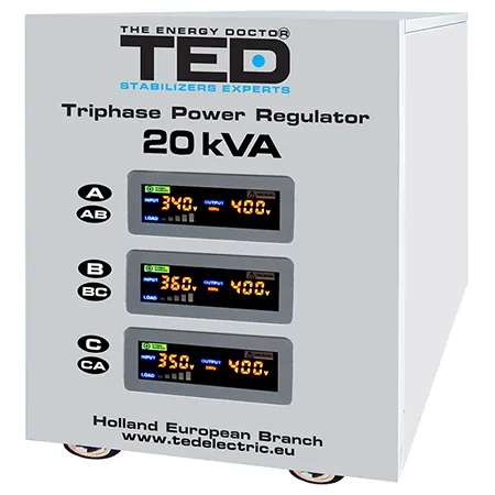 Stabilizator Tensiune Trifazat Servo 20KVA