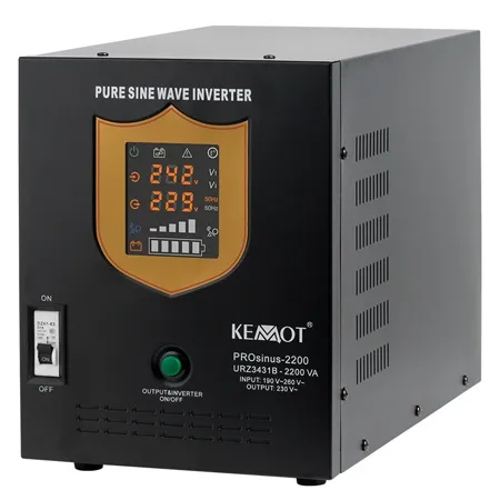 UPS Centrale Sinus Pur 2200VA 1600W 12V Kemot