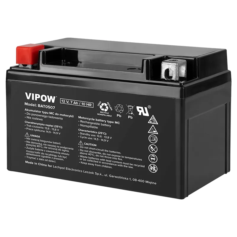 Acumulator 12V 7AH / 10HR Vipow