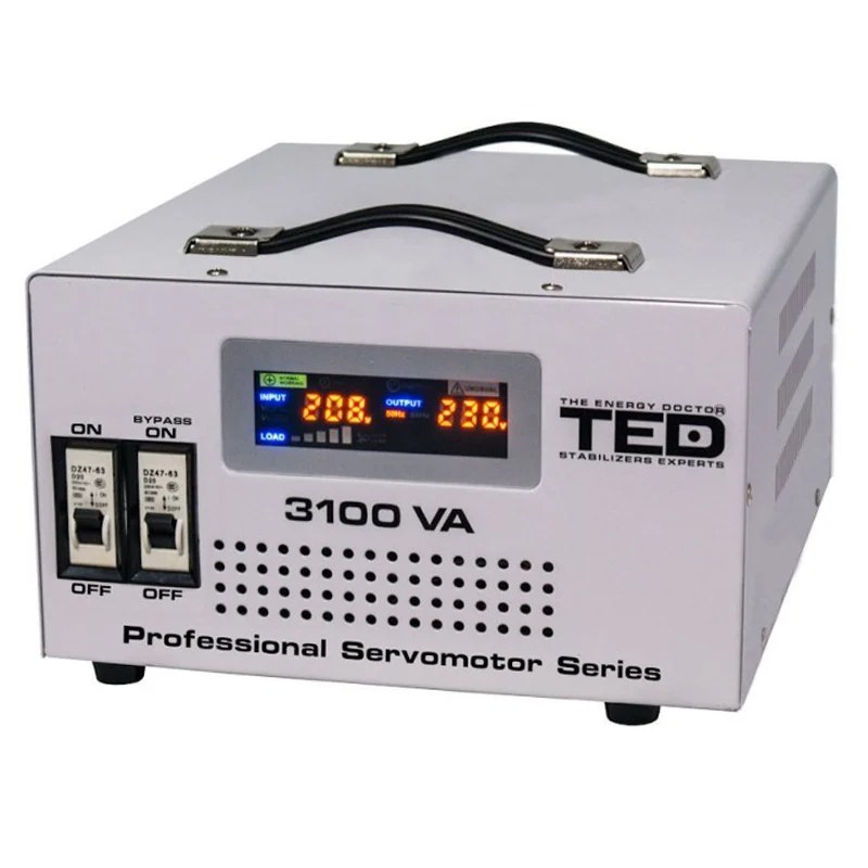 Stabilizator tensiune servomotor 3100 VA TED Electric