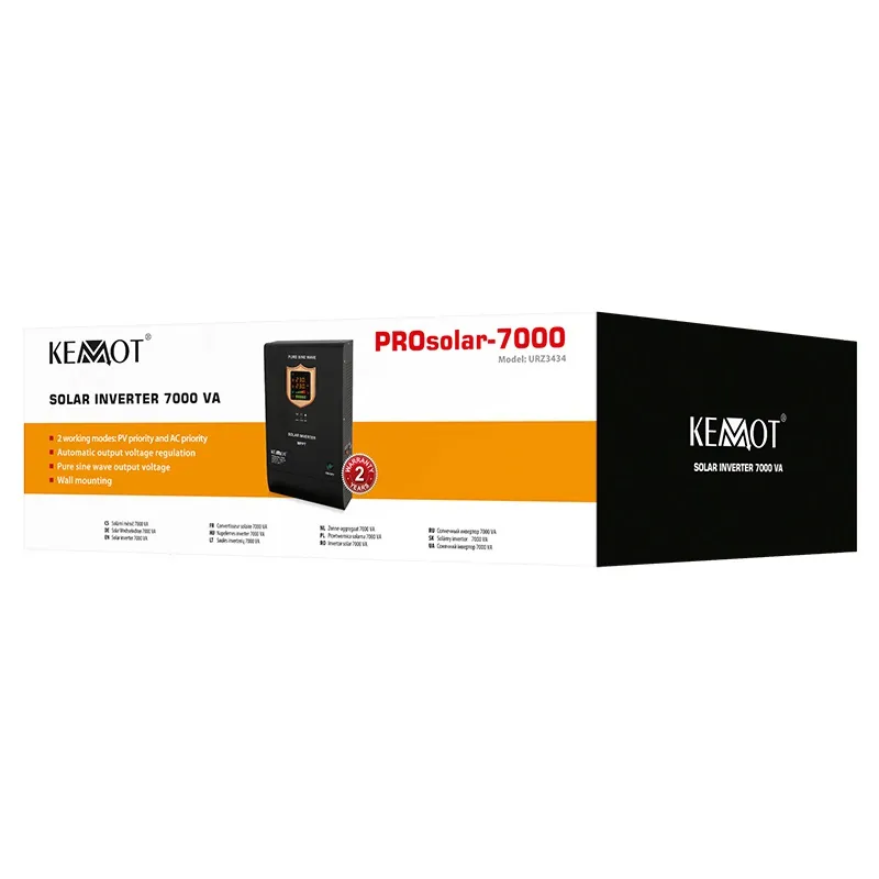 Invertor solar 48V 7000VA 5000W PROSOLAR-7000 KEMOT