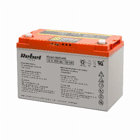 Acumulator Gel Deep Cycle Afisaj 12V 100AH