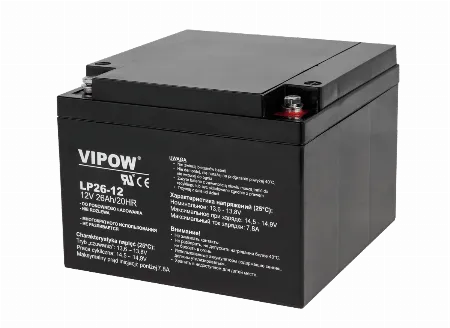 Acumulator gel VIPOW 12 V 26 Ah