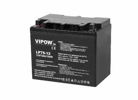 Acumulator gel VIPOW 12V 75Ah