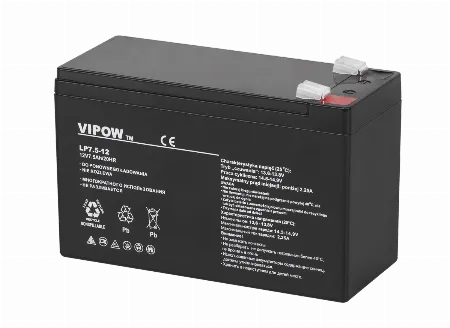 Acumulator stationar 12 V 7,5 Ah VIPOW