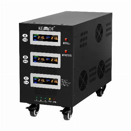 Stabilizator automat trifazat cu servomotor KEMOT PROavr-45k, 45 kVA