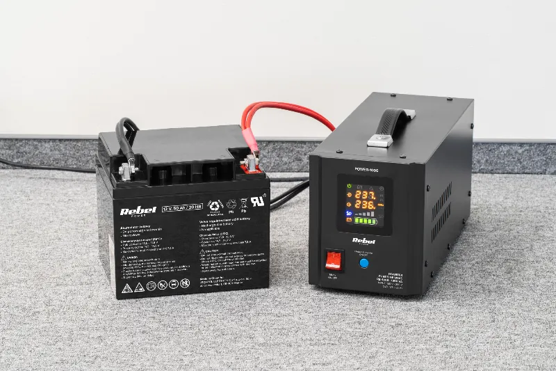 UPS Centrale Sinus Pur 1000VA 700W 12V Rebel