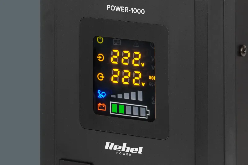 UPS Centrale Sinus Pur 1000VA 700W 12V Rebel