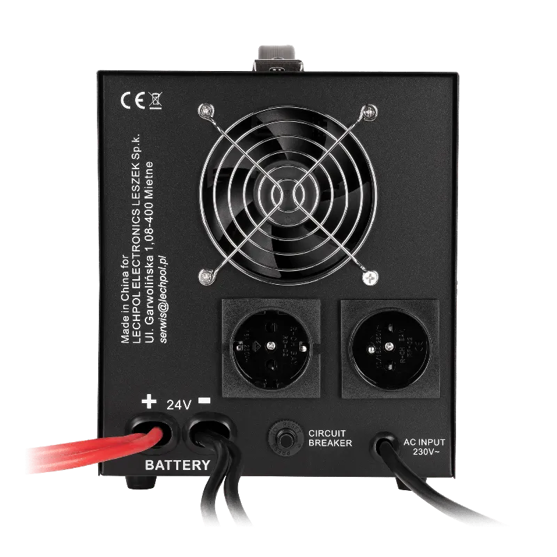 UPS centrala KEMOT PROsinus-2000/24-LFP4, 2000 VA / 1400 W, 24 V DC