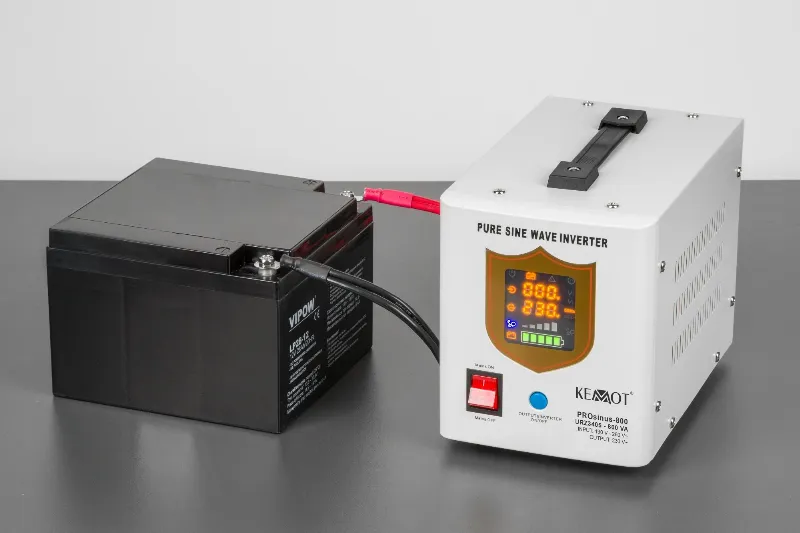 UPS pentru centrale termice KEMOT PROsinus-800, 800 VA / 500 W, 12 V