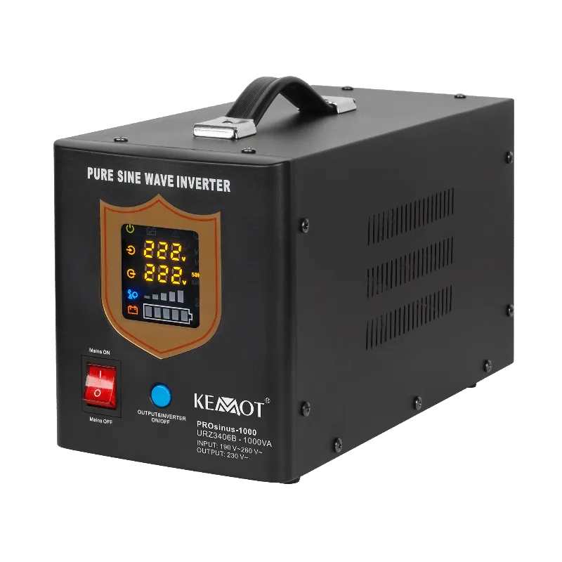 UPS KEMOT PROsinus-1000 1000VA/700W 12V pentru centrale termice