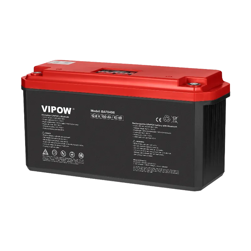 Acumulator LIFEPO4 12V 150AH Bluetooth Vipow