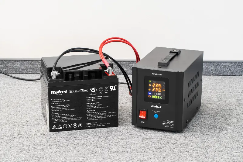 UPS pentru centrale termice Rebel POWER-800, sinus pur, 800 VA / 500 W, 12 V