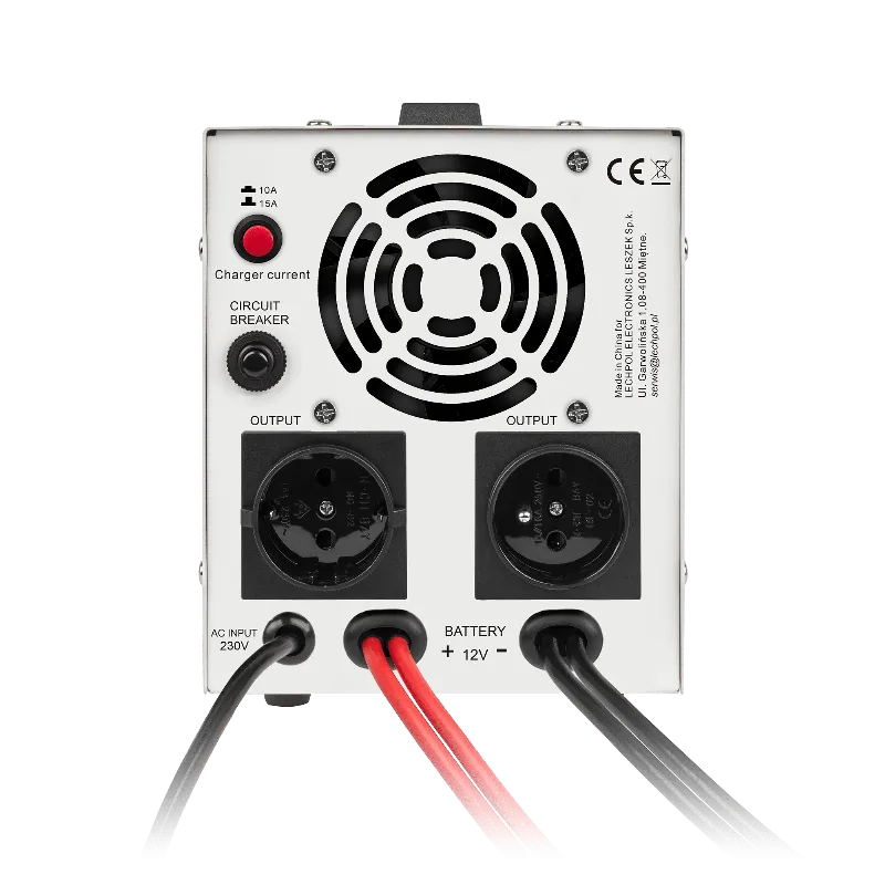 UPS pentru centrale termice KEMOT PROsinus-800, 800 VA / 500 W, 12 V