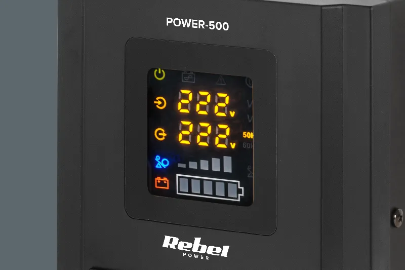 Rebel POWER-500 UPS pentru centrale termice 500 VA / 300 W, 12 V, sinusoida pura