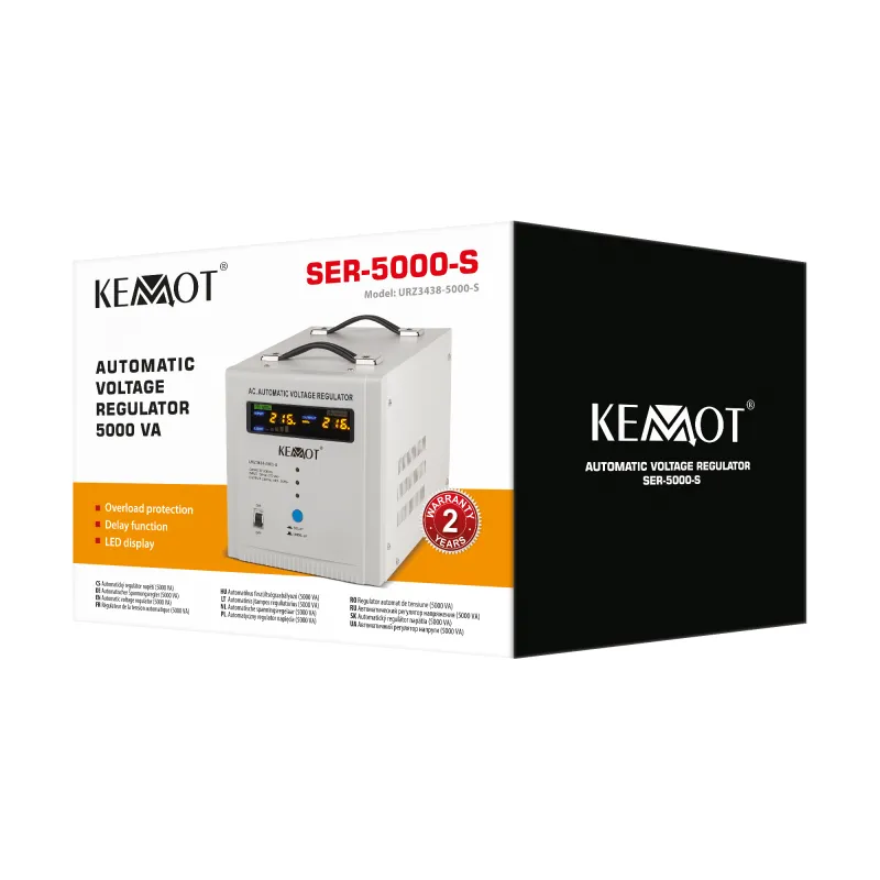 Stabilizator automat de tensiune Kemot URZ3438-5000-S 5000 VA