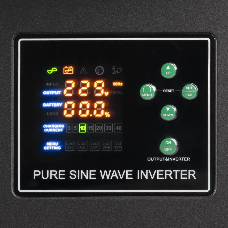UPS centrala KEMOT PROsinus-2000/24-LFP4, 2000 VA / 1400 W, 24 V DC