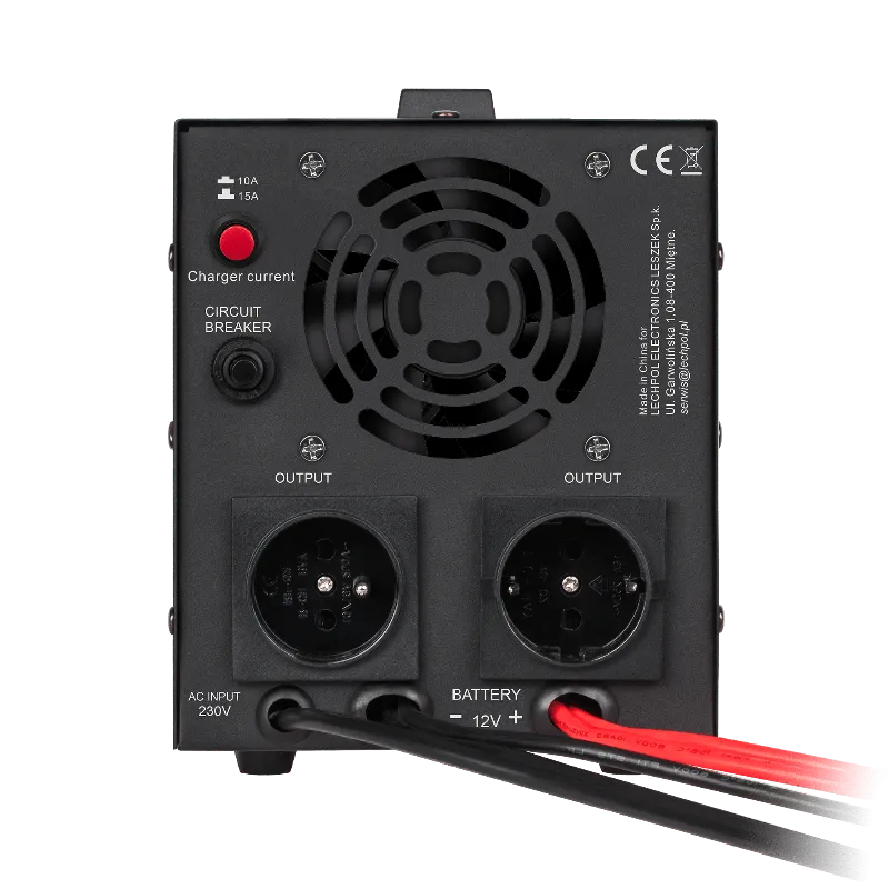 UPS pentru centrale termice Rebel POWER-800, sinus pur, 800 VA / 500 W, 12 V