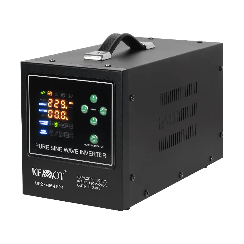 UPS pentru centrale termice KEMOT PROsinus-1000-LFP4, 1000VA/700W, 12V