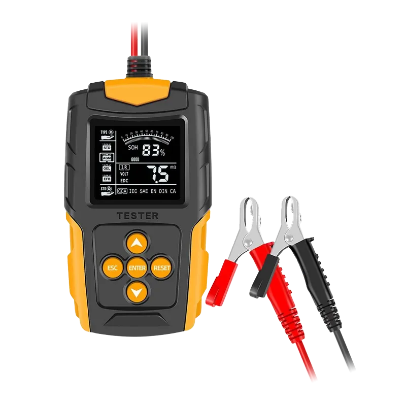 Tester digital pentru acumulatori 12 V/24 V Eurokomp E6150