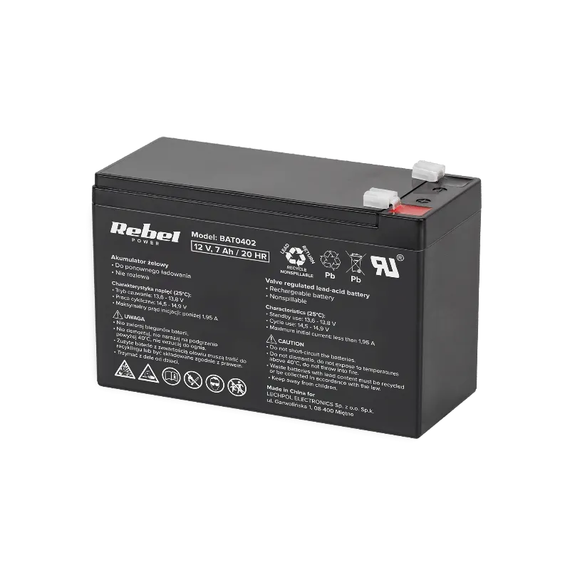Acumulator Stationar Sla 12V 7AH Rebel