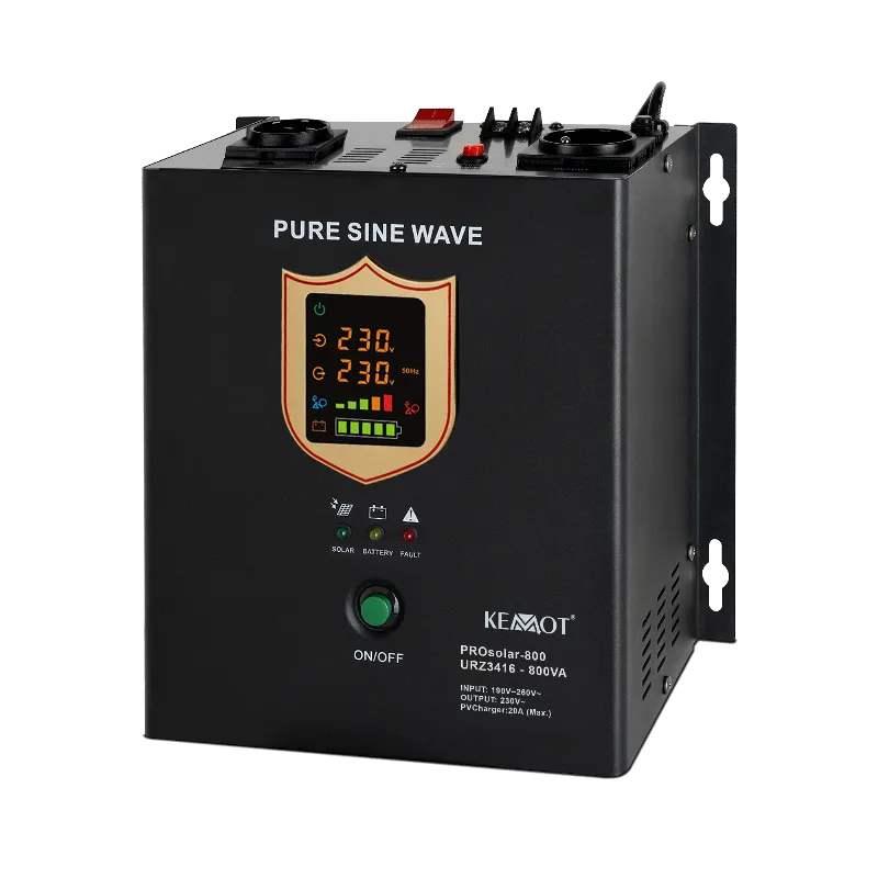 Invertor solar Kemot PROsolar-800 800 VA 12 V DC la 230 V AC