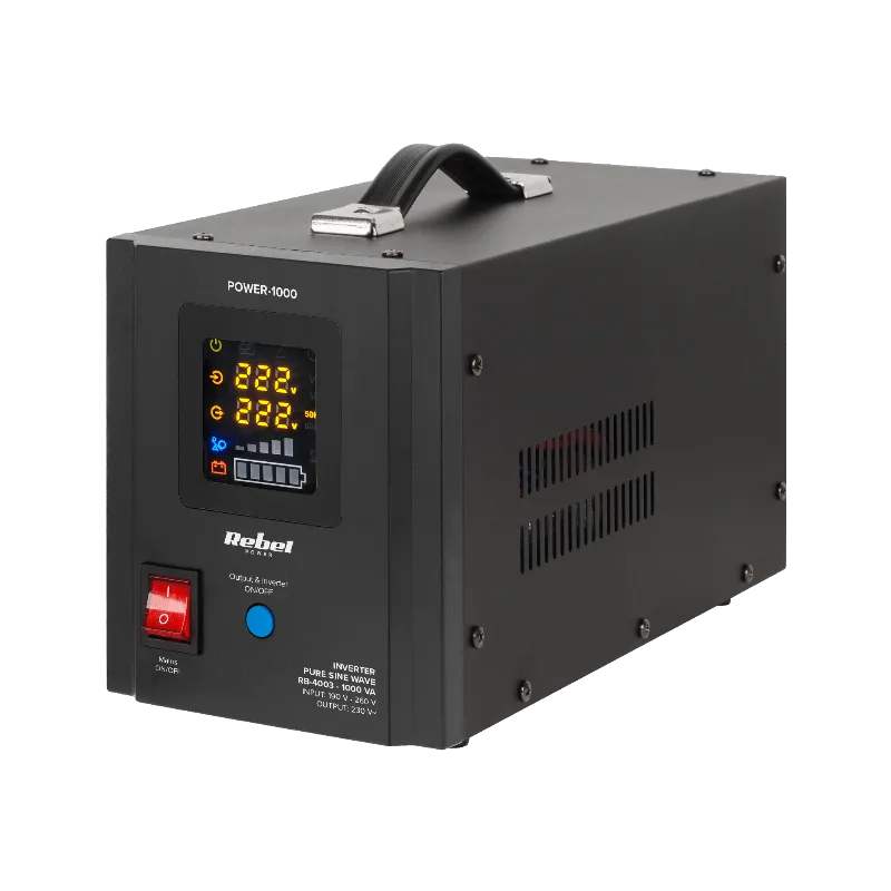 UPS Centrale Sinus Pur 1000VA 700W 12V Rebel