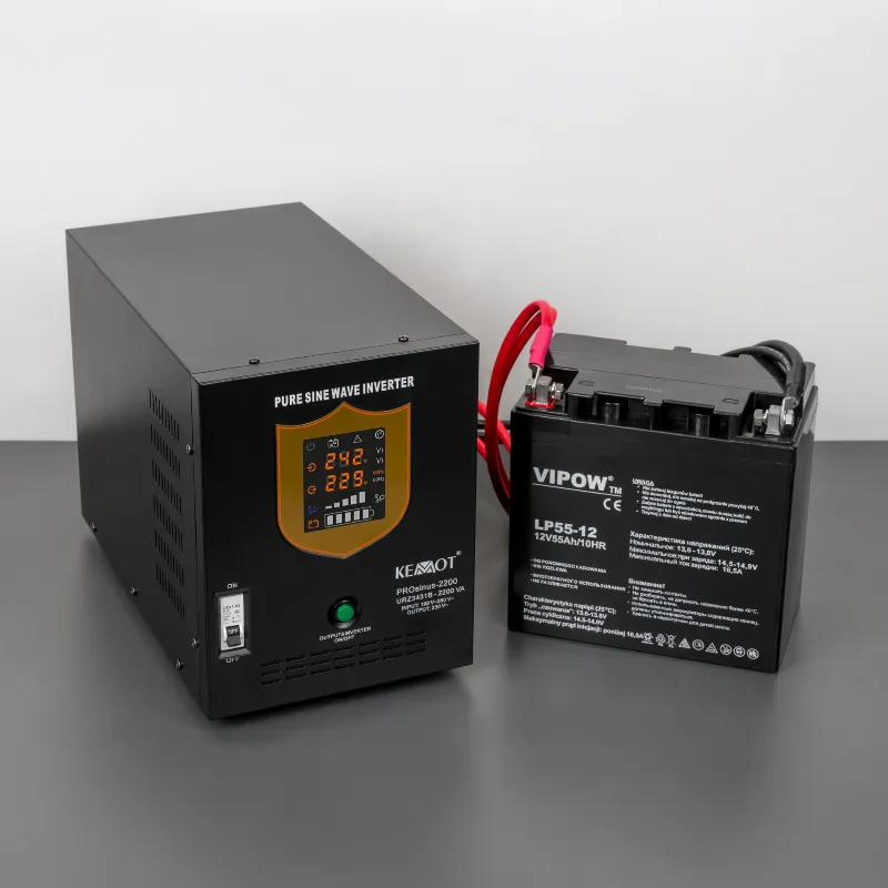UPS Centrale Sinus Pur 2200VA 1600W 12V Kemot
