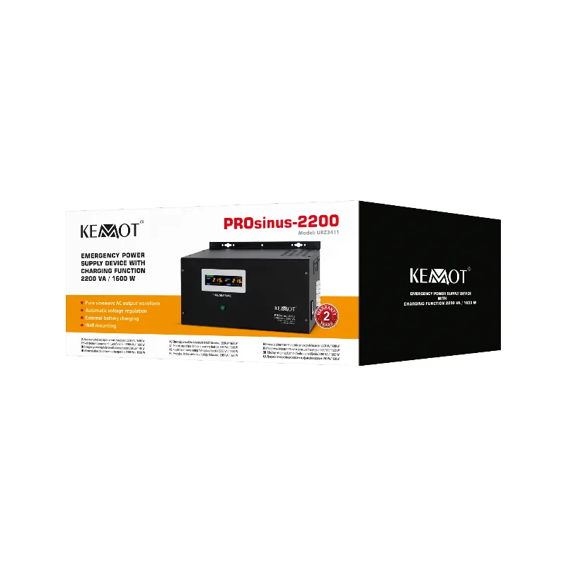 UPS centrala termica Kemot PROsinus-2200 2200VA/1600W 12V sinusoida pura