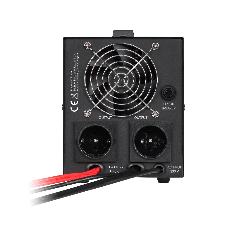 Rebel POWER-500 UPS pentru centrale termice 500 VA / 300 W, 12 V, sinusoida pura