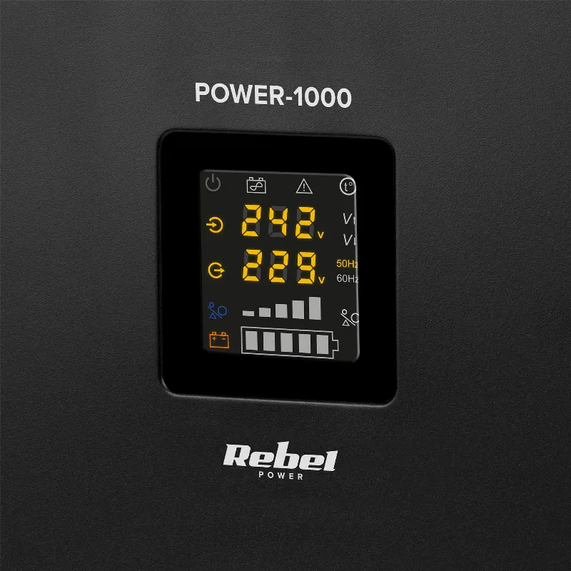 UPS centrala termica Rebel POWER-1000 1000 VA 700 W 12 V DC