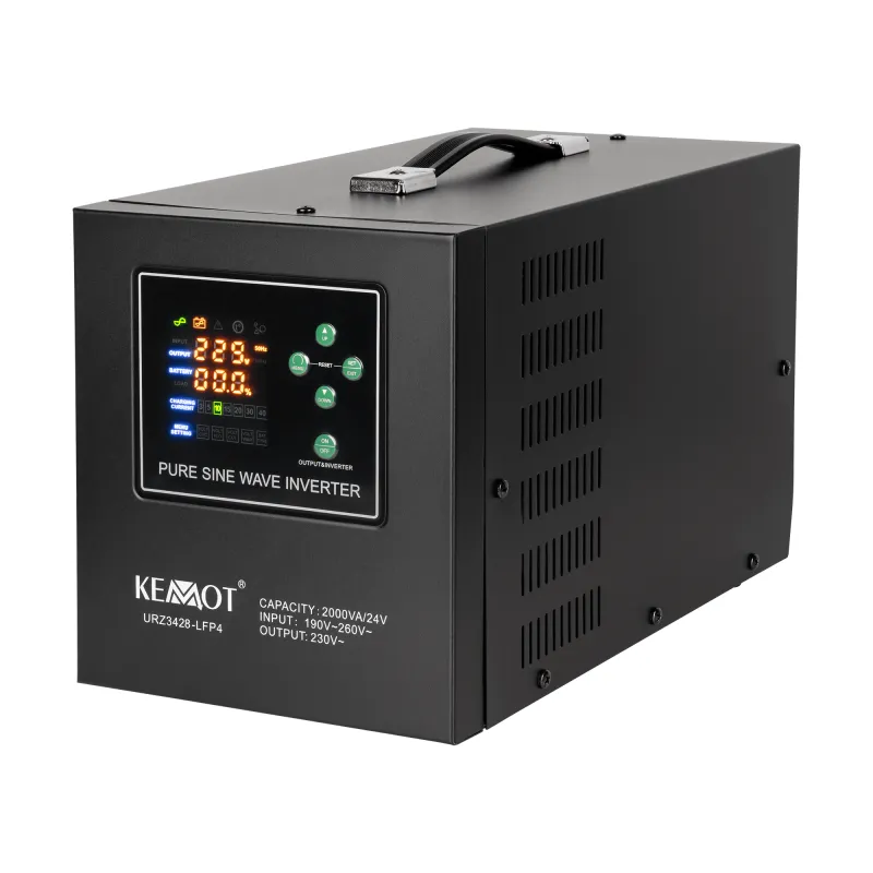 UPS centrala KEMOT PROsinus-2000/24-LFP4, 2000 VA / 1400 W, 24 V DC
