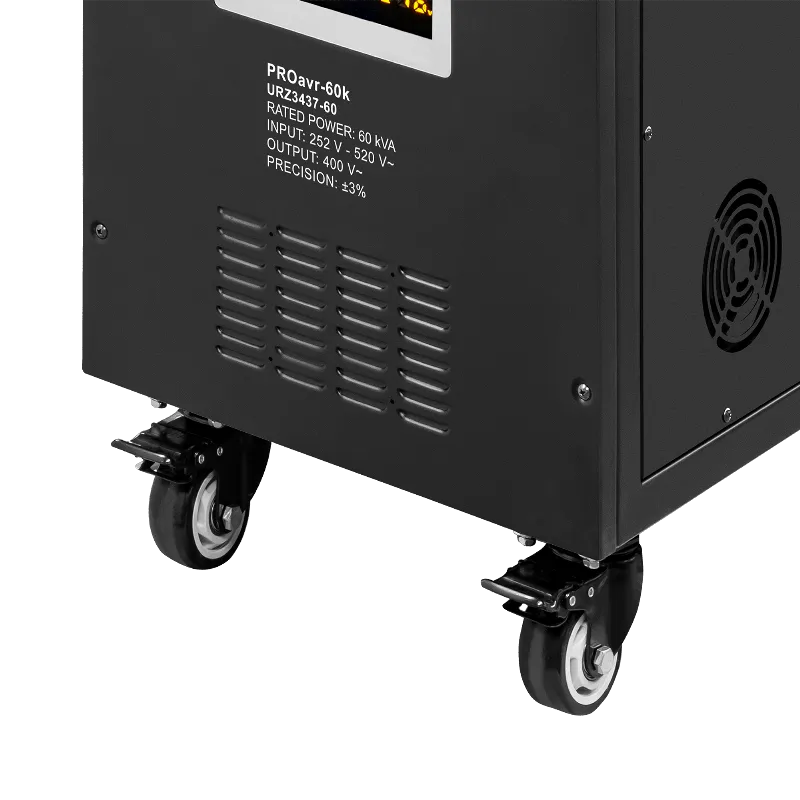 Stabilizator automat trifazat 60 kVA KEMOT PROavr-60K cu servomotor