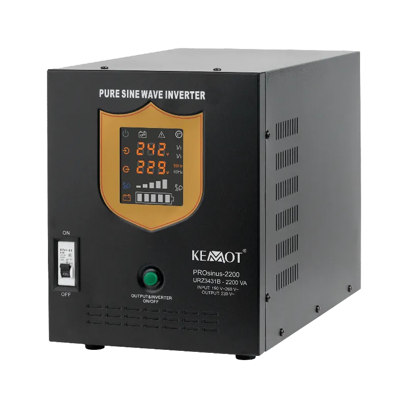 UPS Centrale Sinus Pur 2200VA 1600W 12V Kemot