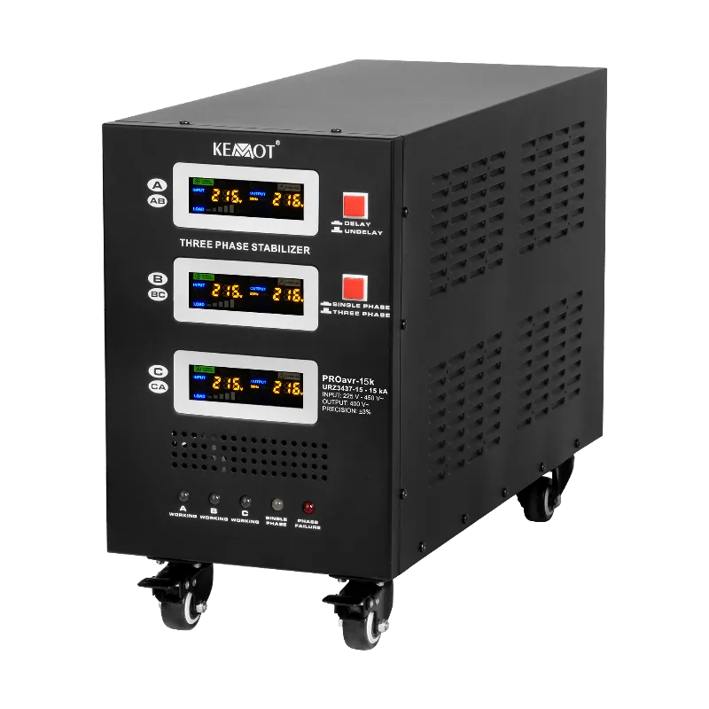 Stabilizator Servomotor Trifazat 15KVA Proavr-15K Kemot