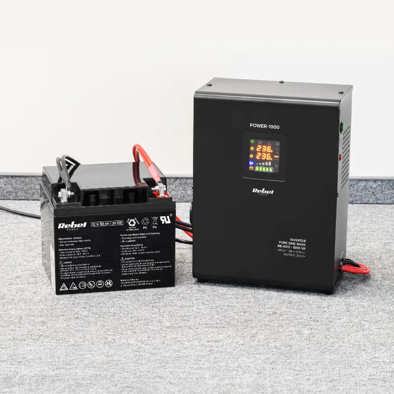 UPS centrala termica Rebel POWER-1000 1000 VA 700 W 12 V DC