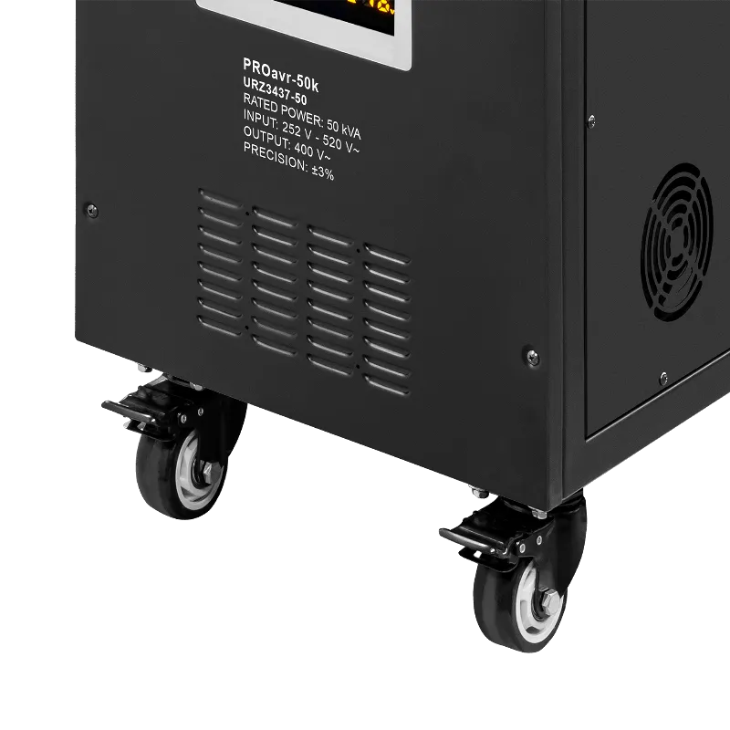 Stabilizator automat trifazat 50 kVA cu servomotor KEMOT PROavr-50k