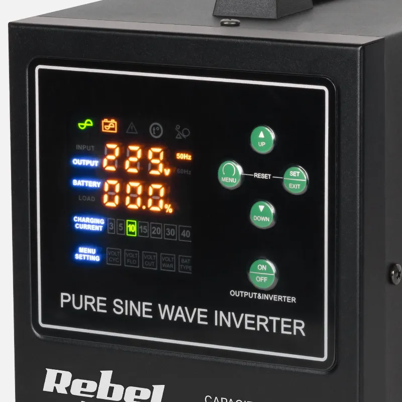 UPS Centrale Termice Sinus Pur 800VA 500W 12V Rebel