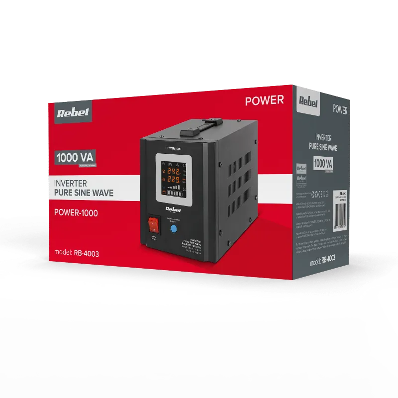 UPS Centrale Sinus Pur 1000VA 700W 12V Rebel