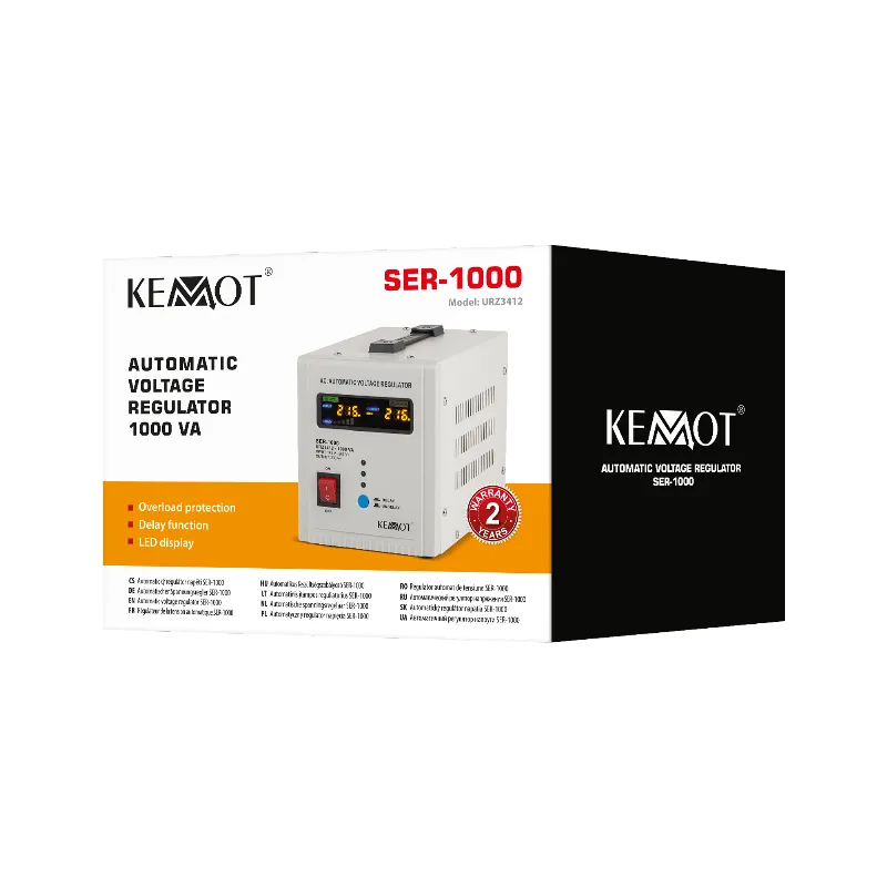 Stabilizator automat de tensiune KEMOT SER-1000 1000 VA