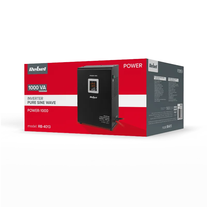 UPS centrala termica Rebel POWER-1000 1000 VA 700 W 12 V DC