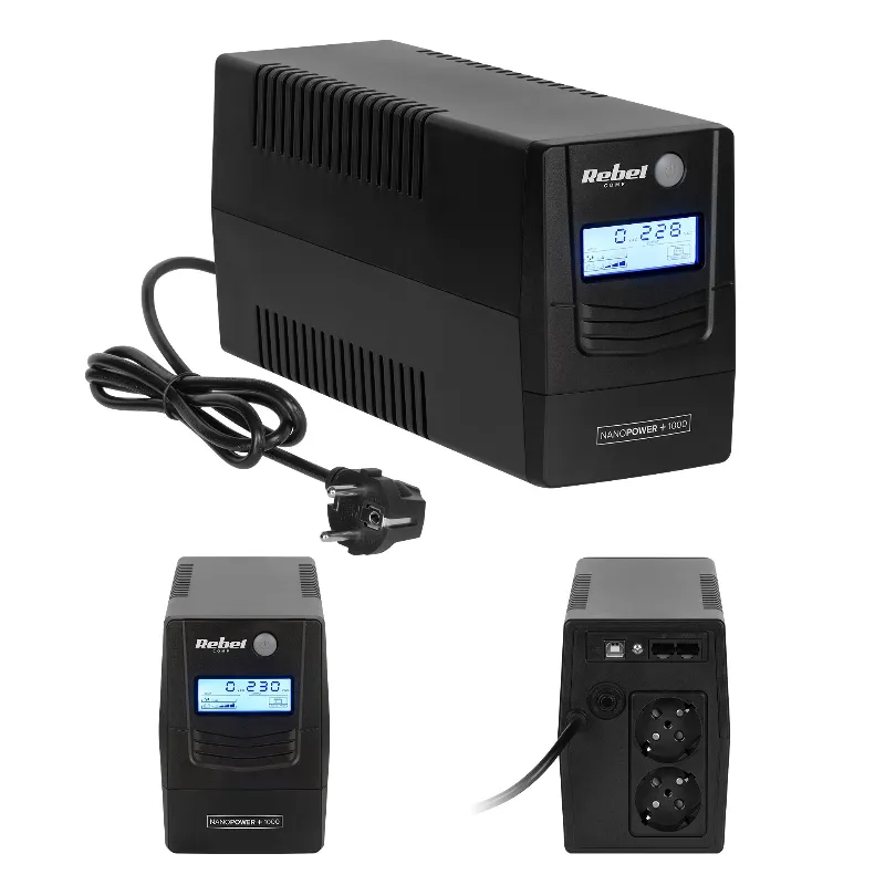 UPS offline Rebel Nanopower Plus 1000 (1000 VA / 600 W)
