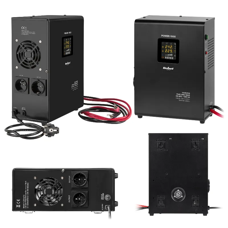 UPS centrala termica Rebel POWER-1000 1000 VA 700 W 12 V DC
