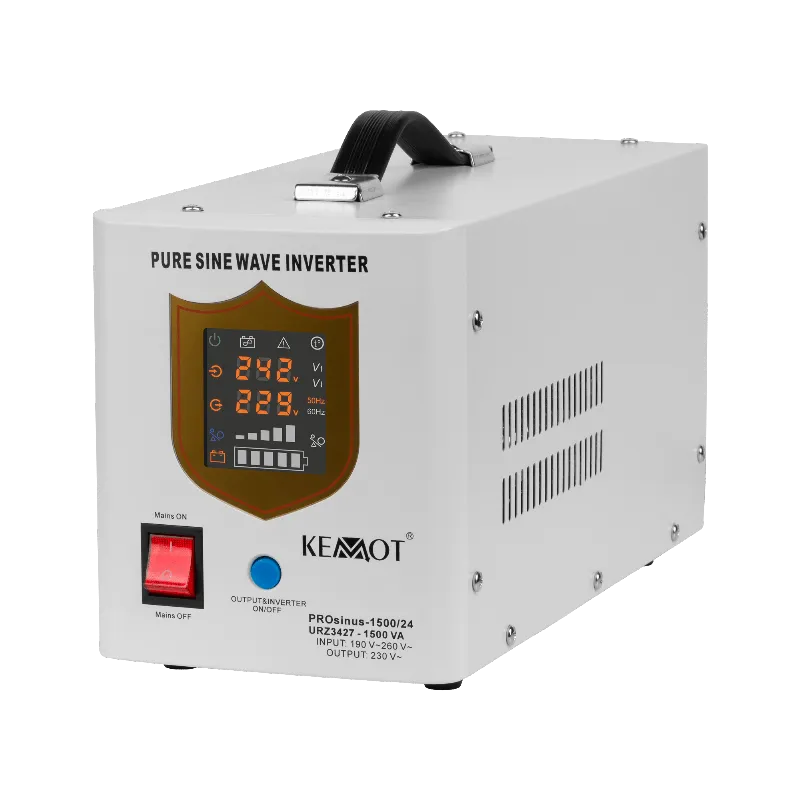 Sursa de alimentare neintreruptibila KEMOT PROsinus-1500/24, 24V, 230V, 1500VA/1050W