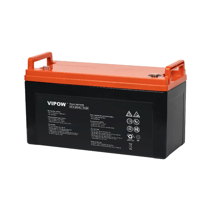Acumulator gel 12V 120Ah Vipow BAT0418