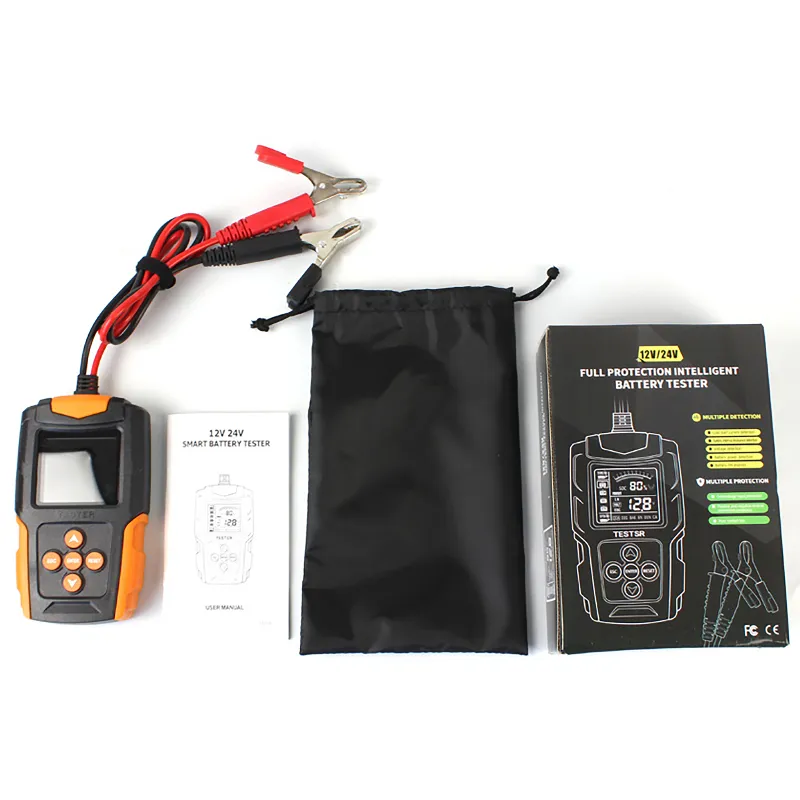 Tester digital pentru acumulatori 12 V/24 V Eurokomp E6150
