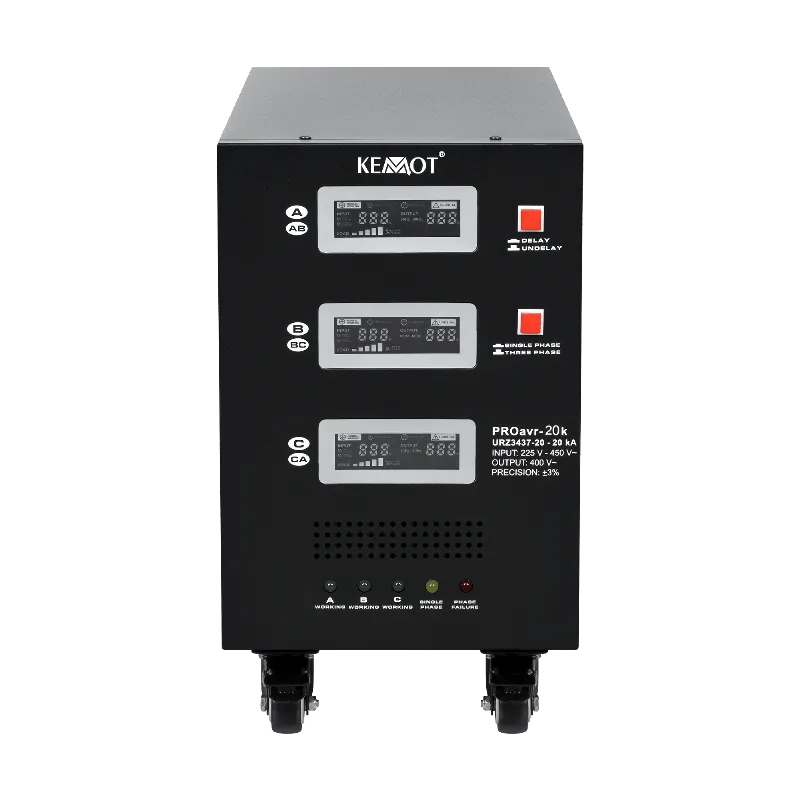 Stabilizator Servomotor Trifazat 20KVA Proavr-20K Kemo