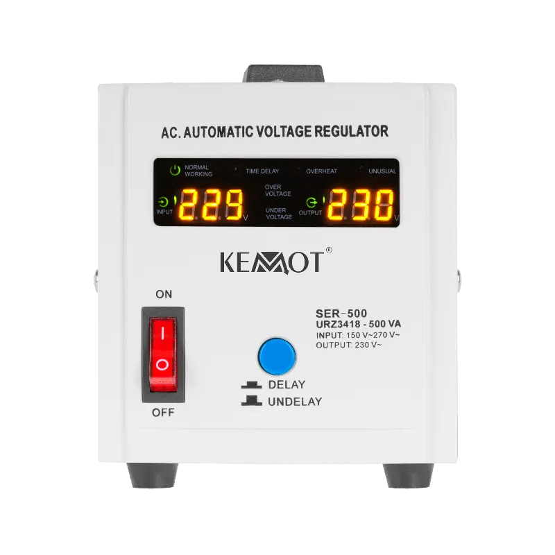 Stabilizator automat de tensiune Kemot SER-500, 500 VA