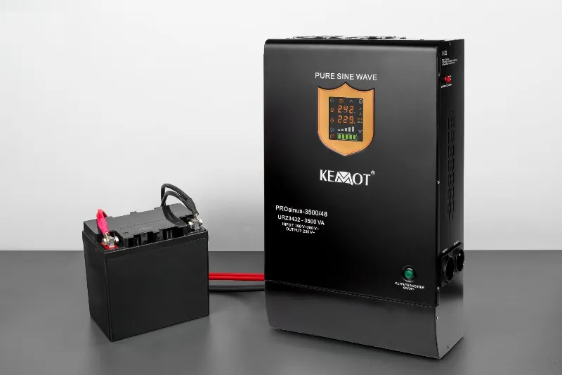 UPS centrala KEMOT PROsinus-3500/48, 3500 VA/2400 W, 48 V DC, montaj pe perete